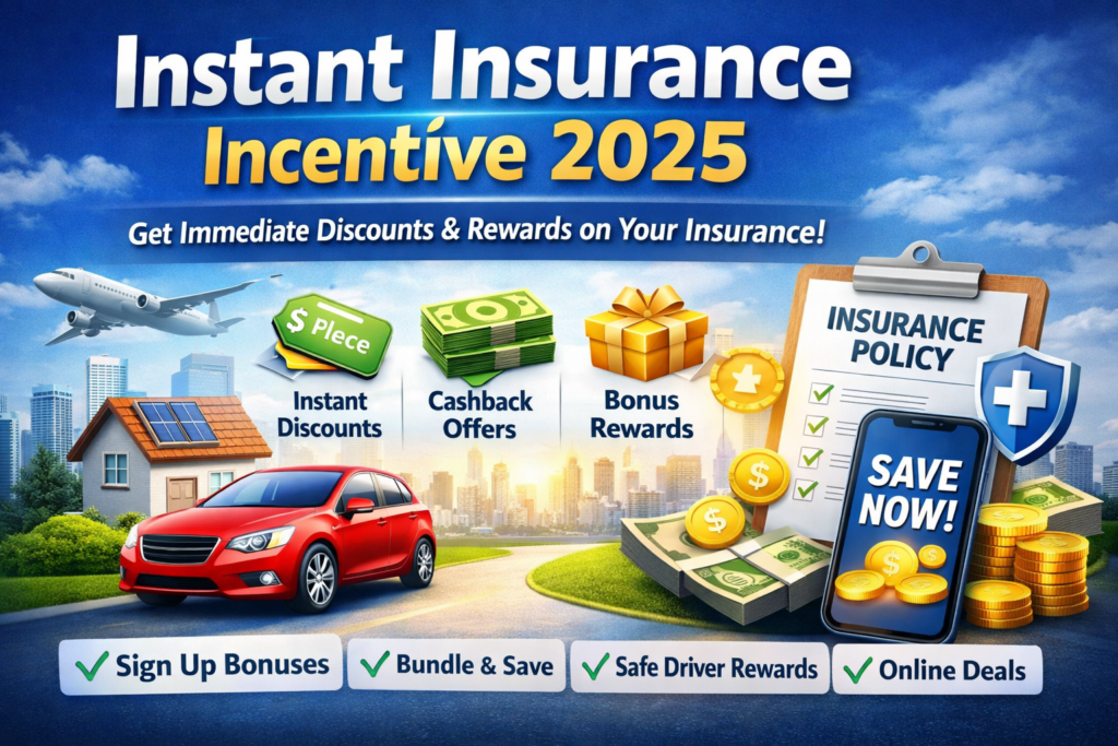 Instant Insurance Incentive 2025